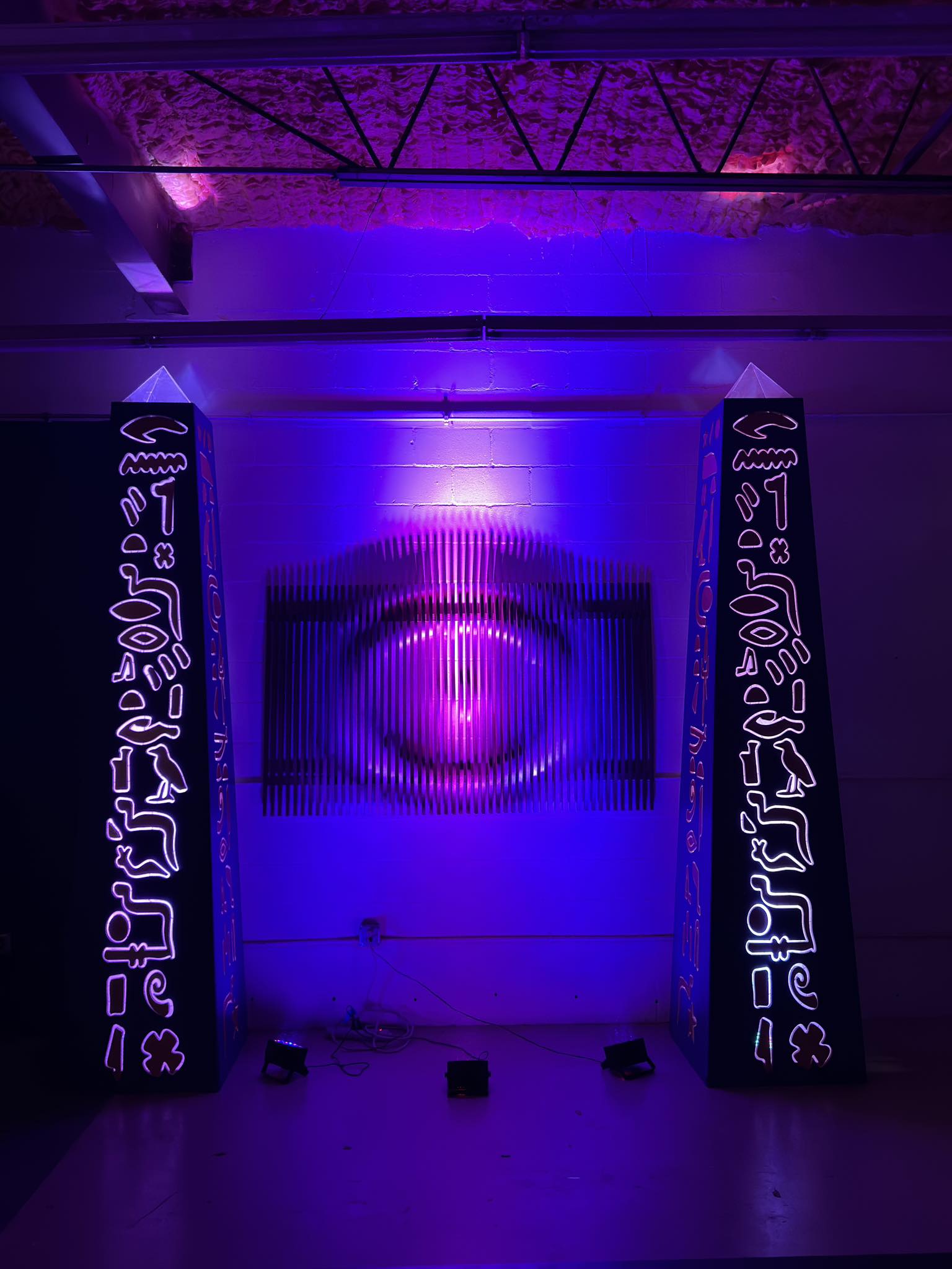 Illuminated Egyptian Light Box